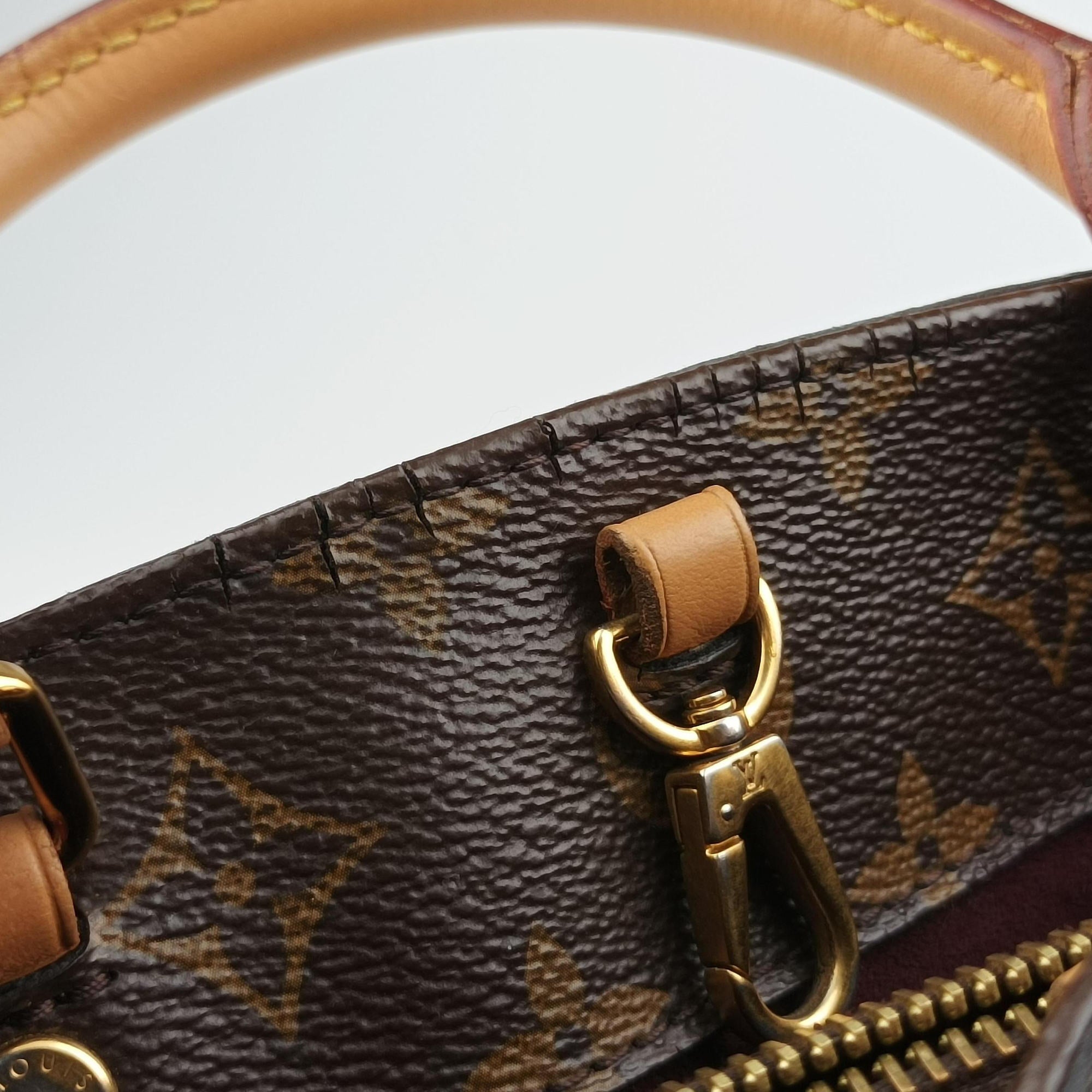 Pre-owned Louis Vuitton MONTAIGNE MM Brown Monogram Canvas M41056 shoulderbag | stylenewstar
