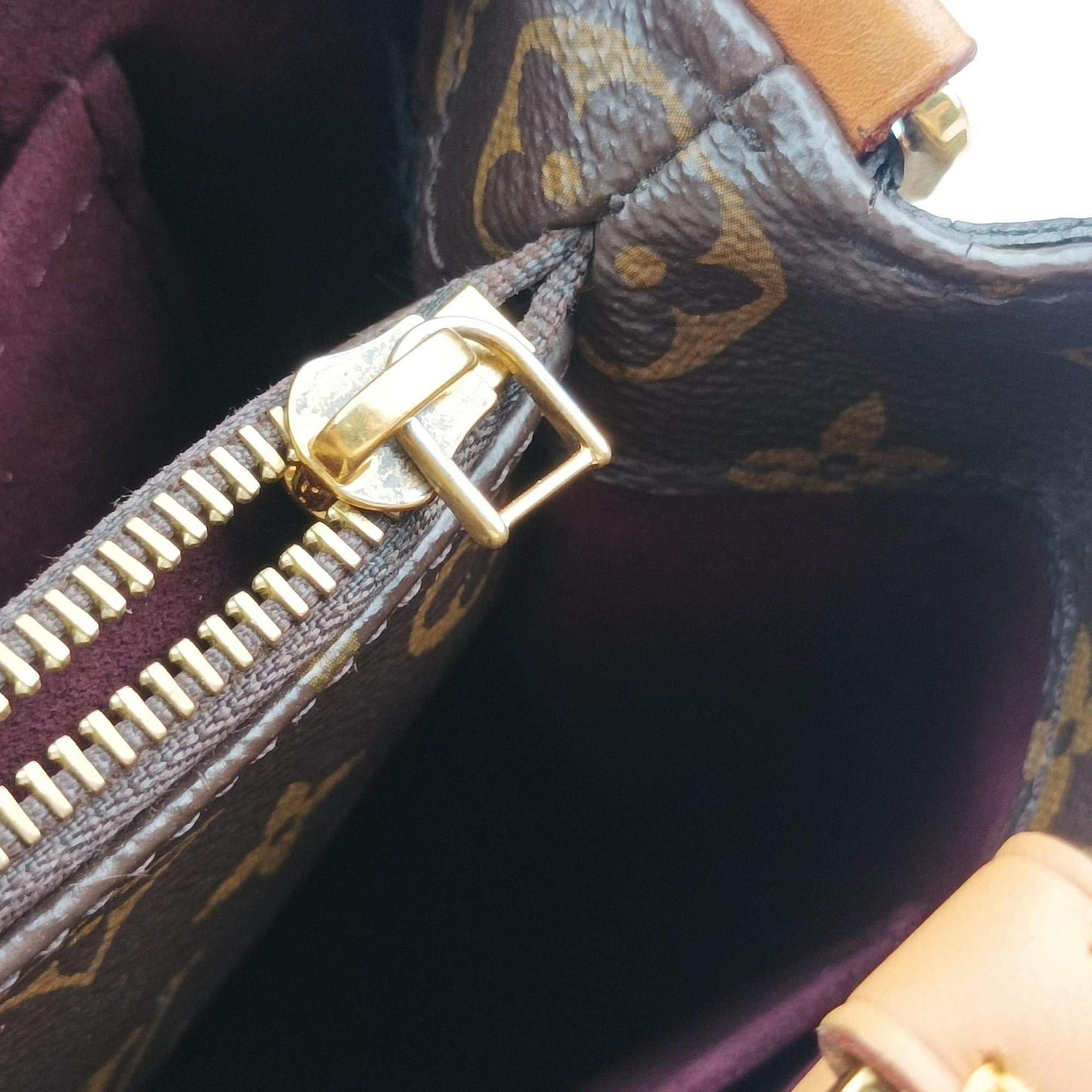 Pre-owned Louis Vuitton MONTAIGNE MM Brown Monogram Canvas M41056 shoulderbag | stylenewstar