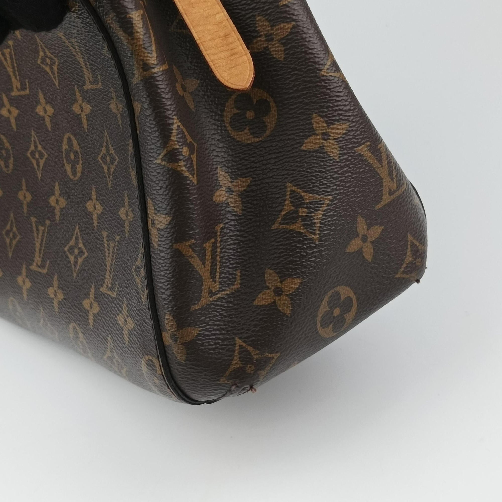 Pre-owned Louis Vuitton MONTAIGNE MM Brown Monogram Canvas M41056 shoulderbag | stylenewstar