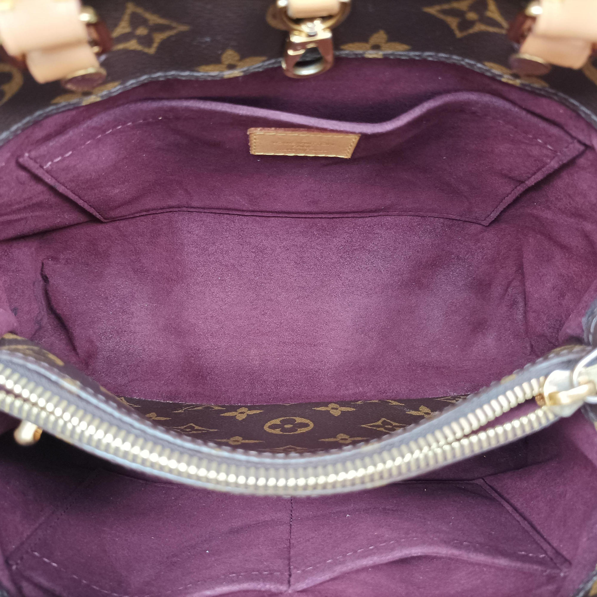 Pre-owned Louis Vuitton MONTAIGNE MM Brown Monogram Canvas M41056 shoulderbag | stylenewstar