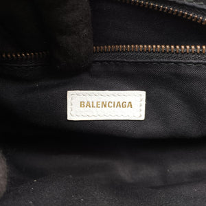 Pre-owned Balenciaga Classic Mini City Graffiti White×Multicolor Arena Lambskin  300295 shoulderbag | stylenewstar