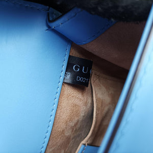Vintage Gucci Sylvie Blue×navy×red Leather 431666 shoulderbag | stylenewstar
