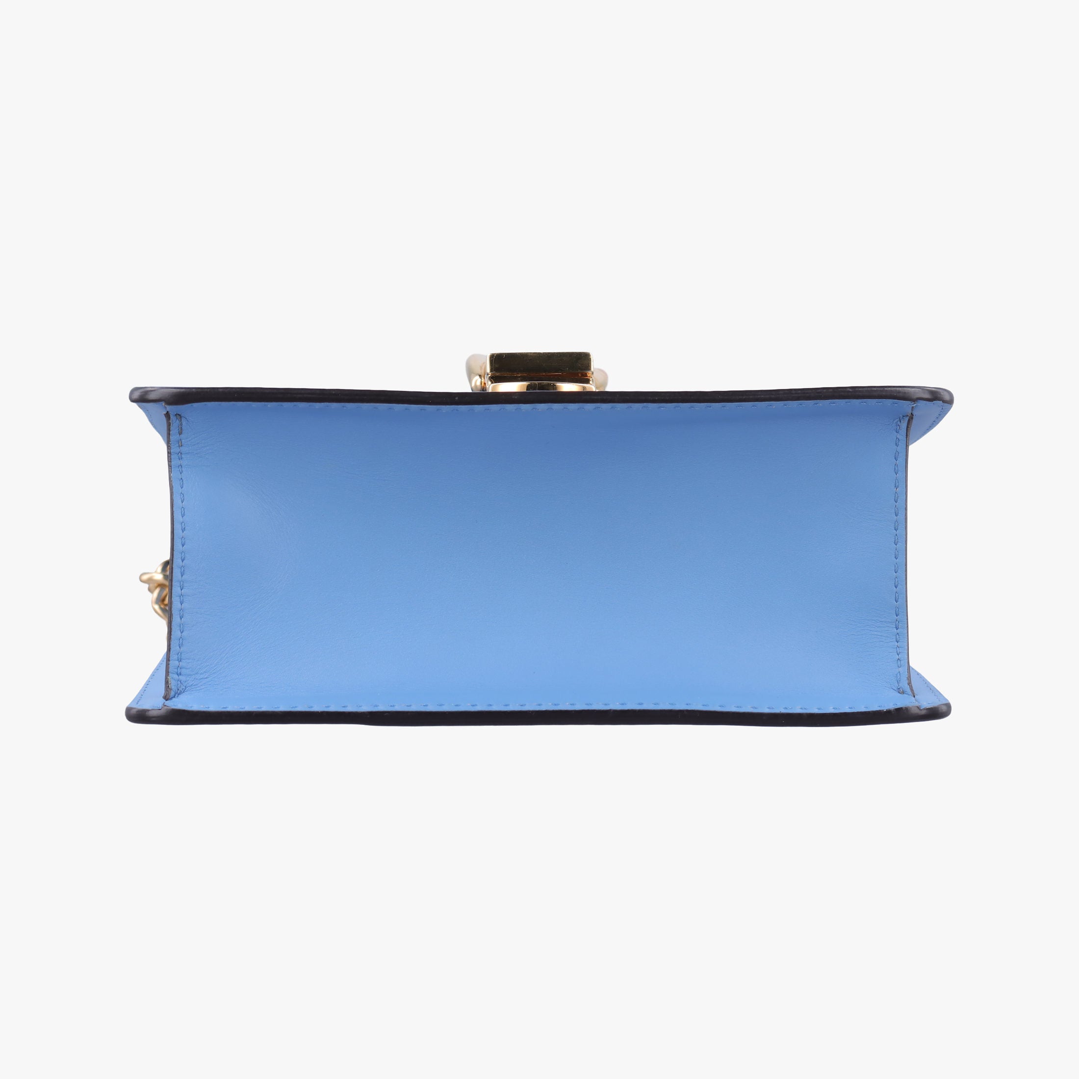 Vintage Gucci Sylvie Blue×navy×red Leather 431666 shoulderbag | stylenewstar