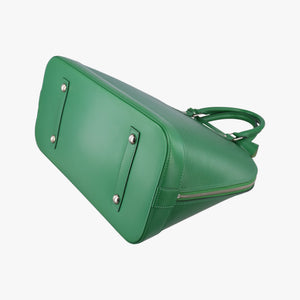Pre-owned Louis Vuitton Alma GM green epi M40627 handbag | stylenewstar