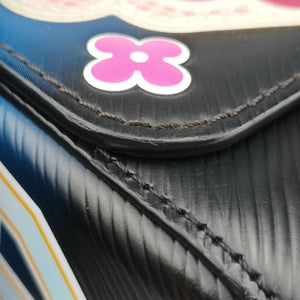 Secondhand Louis Vuitton Twist MM Multicolor ×Black Epi   shoulderbag | stylenewstar