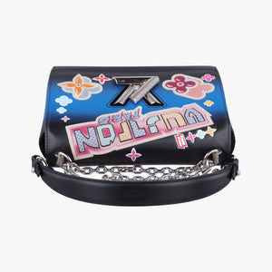 Secondhand Louis Vuitton Twist MM Multicolor ×Black Epi   shoulderbag | stylenewstar