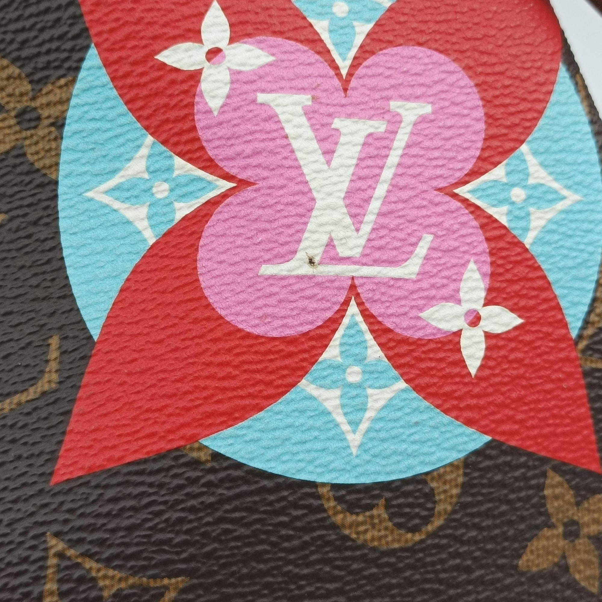 Secondhand Louis Vuitton Neverfull MM brown×multi Monogram Canvas M43988 shoulderbag | stylenewstar