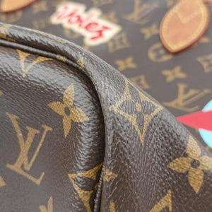 Secondhand Louis Vuitton Neverfull MM brown×multi Monogram Canvas M43988 shoulderbag | stylenewstar