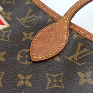 Secondhand Louis Vuitton Neverfull MM brown×multi Monogram Canvas M43988 shoulderbag | stylenewstar