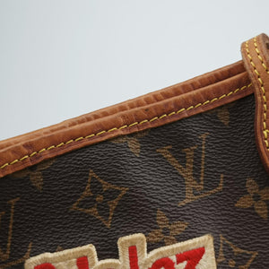 Secondhand Louis Vuitton Neverfull MM brown×multi Monogram Canvas M43988 shoulderbag | stylenewstar