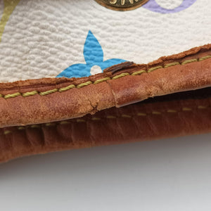 Vintage Louis Vuitton Petit NOe white Monogram Multicolor M42229 shoulderbag | stylenewstar