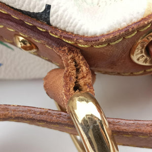 Vintage Louis Vuitton Petit NOe white Monogram Multicolor M42229 shoulderbag | stylenewstar