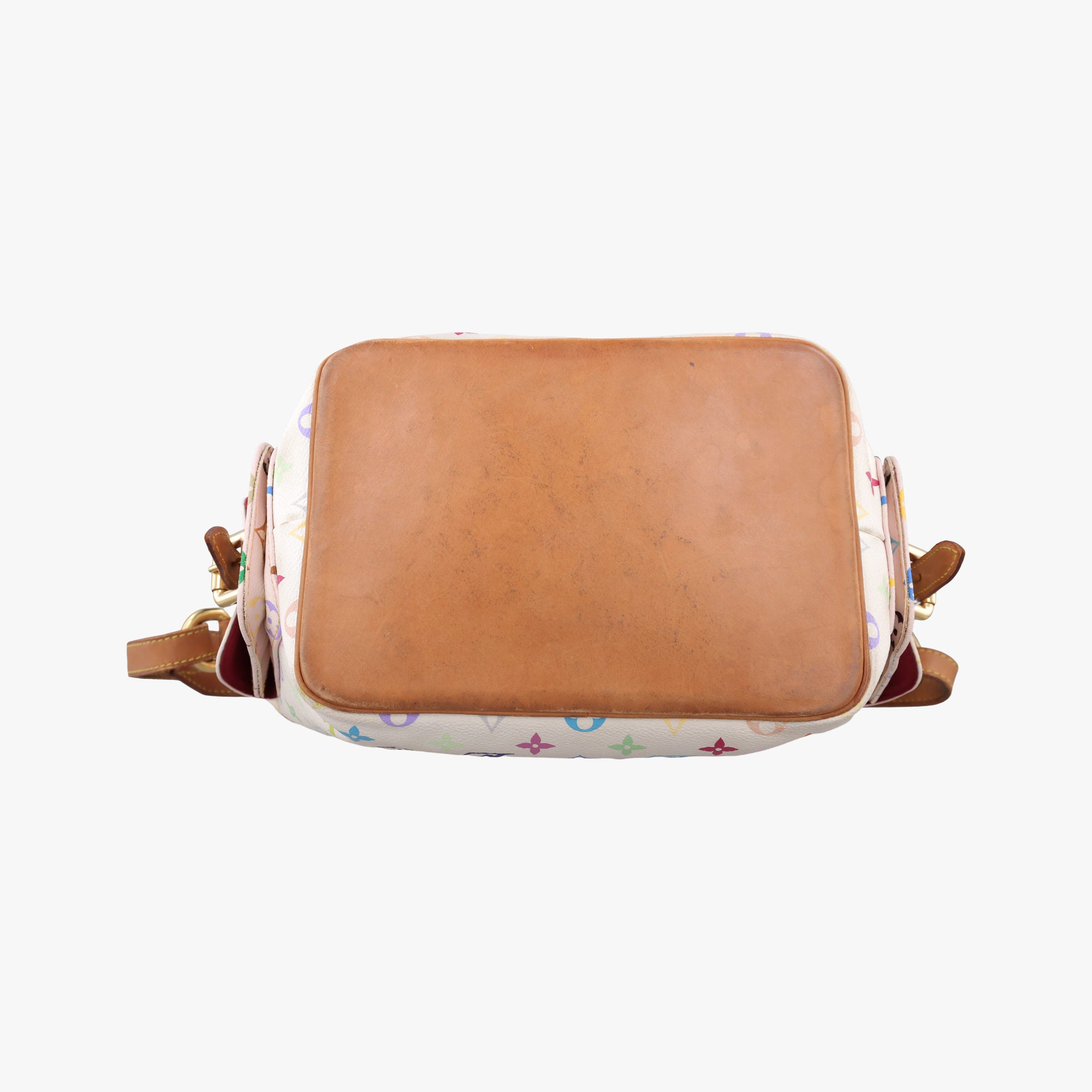 Vintage Louis Vuitton Petit NOe white Monogram Multicolor M42229 shoulderbag | stylenewstar