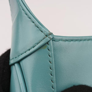 Secondhand Gucci JACKIE 1961 Blue Leather 637091 shoulderbag | stylenewstar