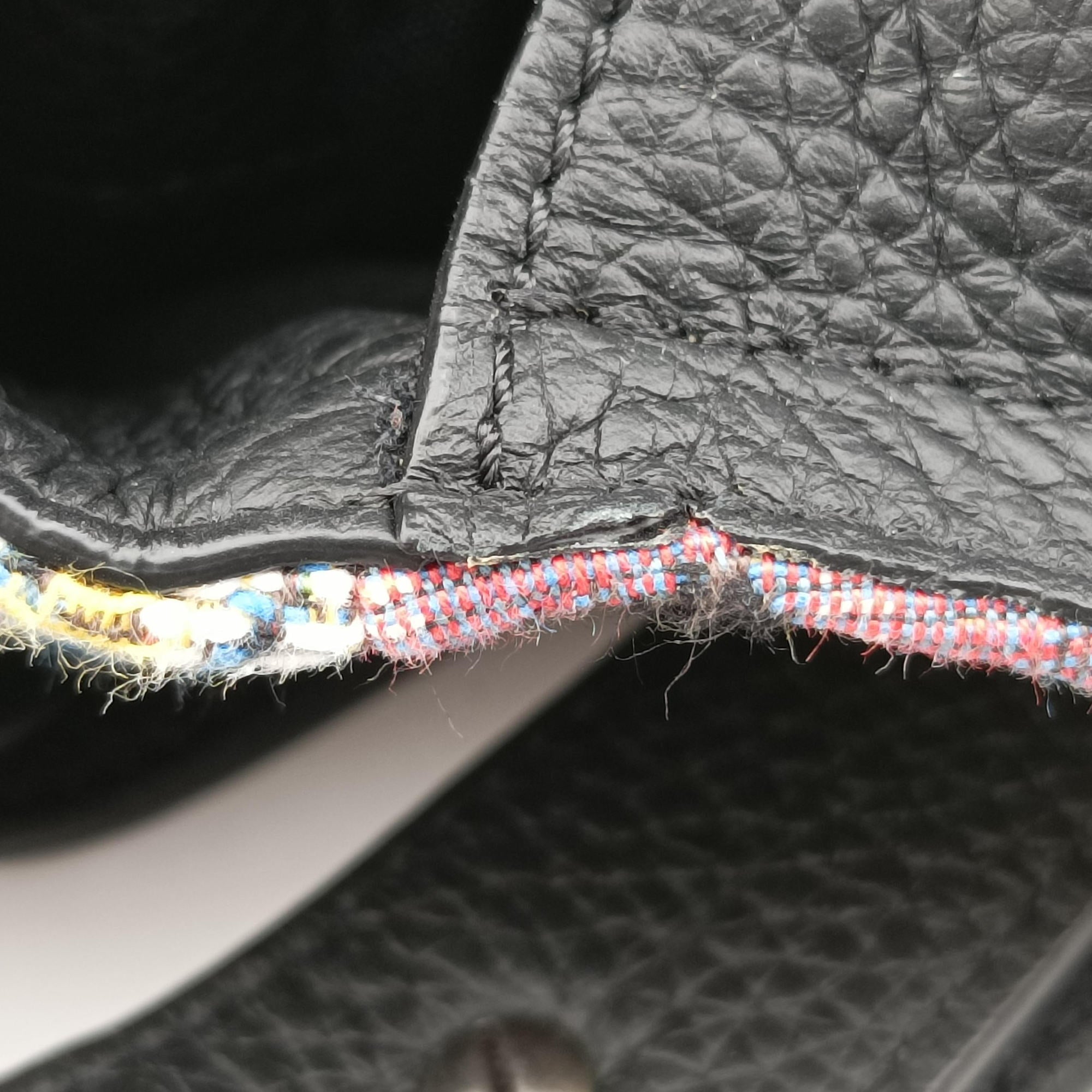 Pre-owned Christian Dior DIOR AND KENNY SCHARF Saddle Soft Multicolor Jacquard Canvas × Grained Calfskin  shoulderbag | stylenewstar