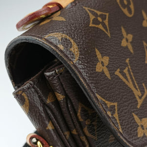 Pre-owned Louis Vuitton Pochette Metis MM Brown Monogram Canvas M44875 shoulderbag | stylenewstar