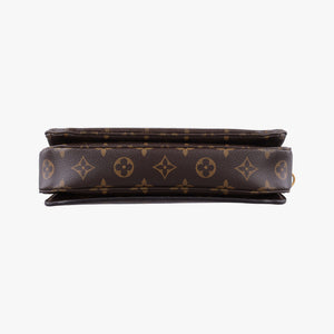 Pre-owned Louis Vuitton Pochette Metis MM Brown Monogram Canvas M44875 shoulderbag | stylenewstar