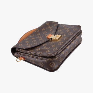 Pre-owned Louis Vuitton Pochette Metis MM Brown Monogram Canvas M44875 shoulderbag | stylenewstar