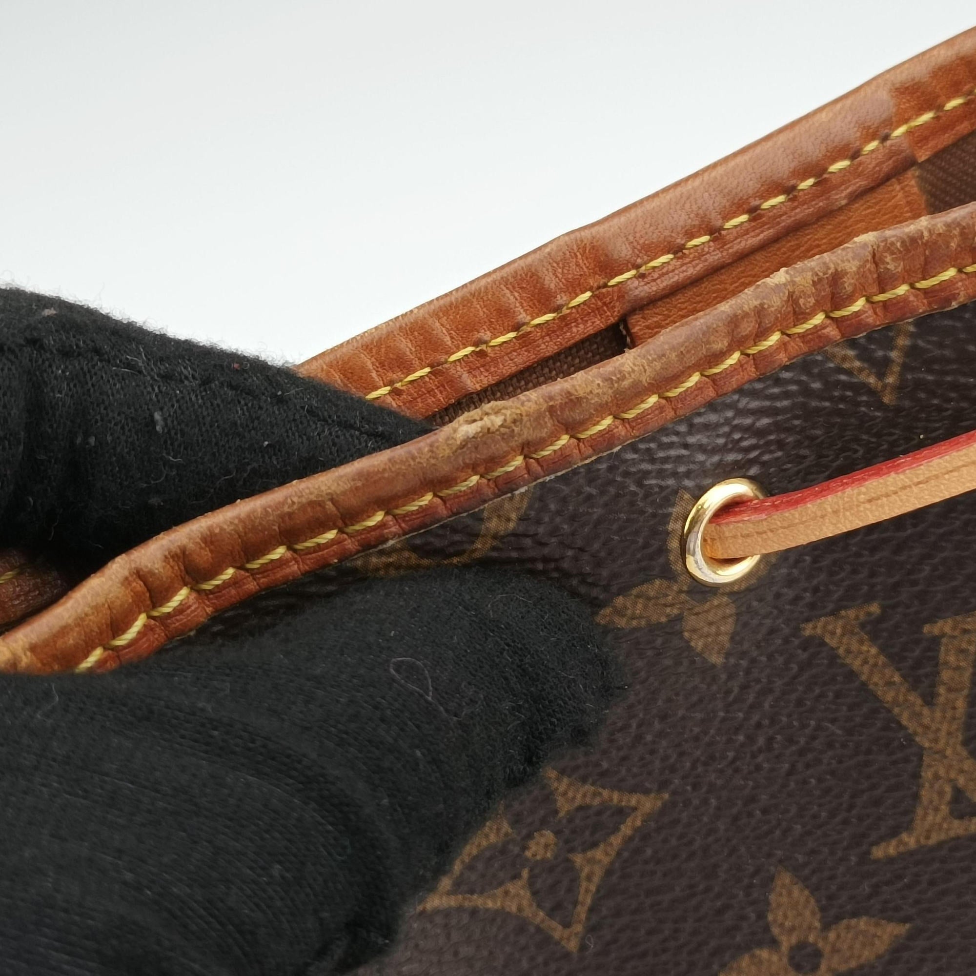 Pre-owned Louis Vuitton Nano Noe Brown Monogram canvas M41346 shoulderbag | stylenewstar