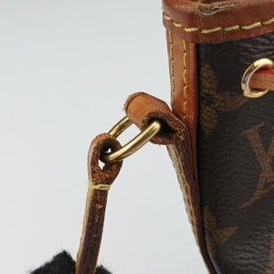 Pre-owned Louis Vuitton Nano Noe Brown Monogram canvas M41346 shoulderbag | stylenewstar