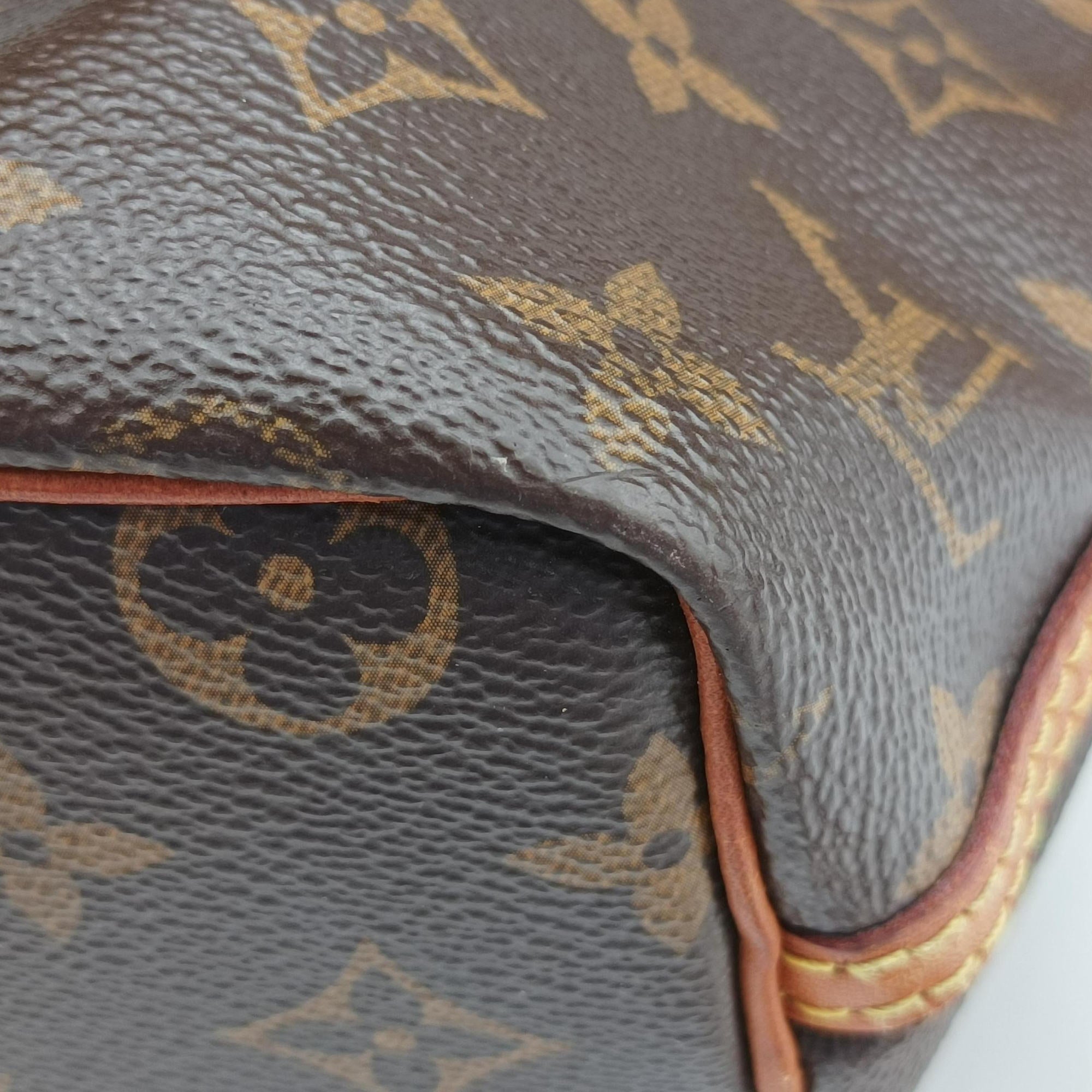Pre-owned Louis Vuitton Nano Noe Brown Monogram canvas M41346 shoulderbag | stylenewstar