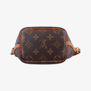 Pre-owned Louis Vuitton Nano Noe Brown Monogram canvas M41346 shoulderbag | stylenewstar