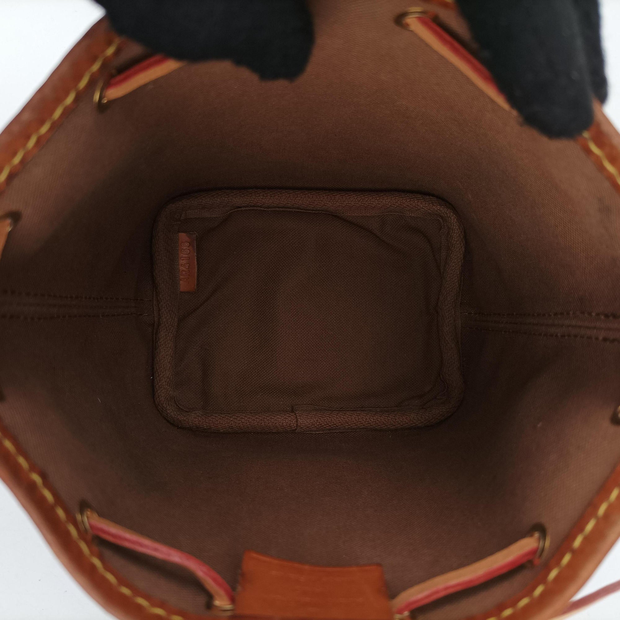 Pre-owned Louis Vuitton Nano Noe Brown Monogram canvas M41346 shoulderbag | stylenewstar