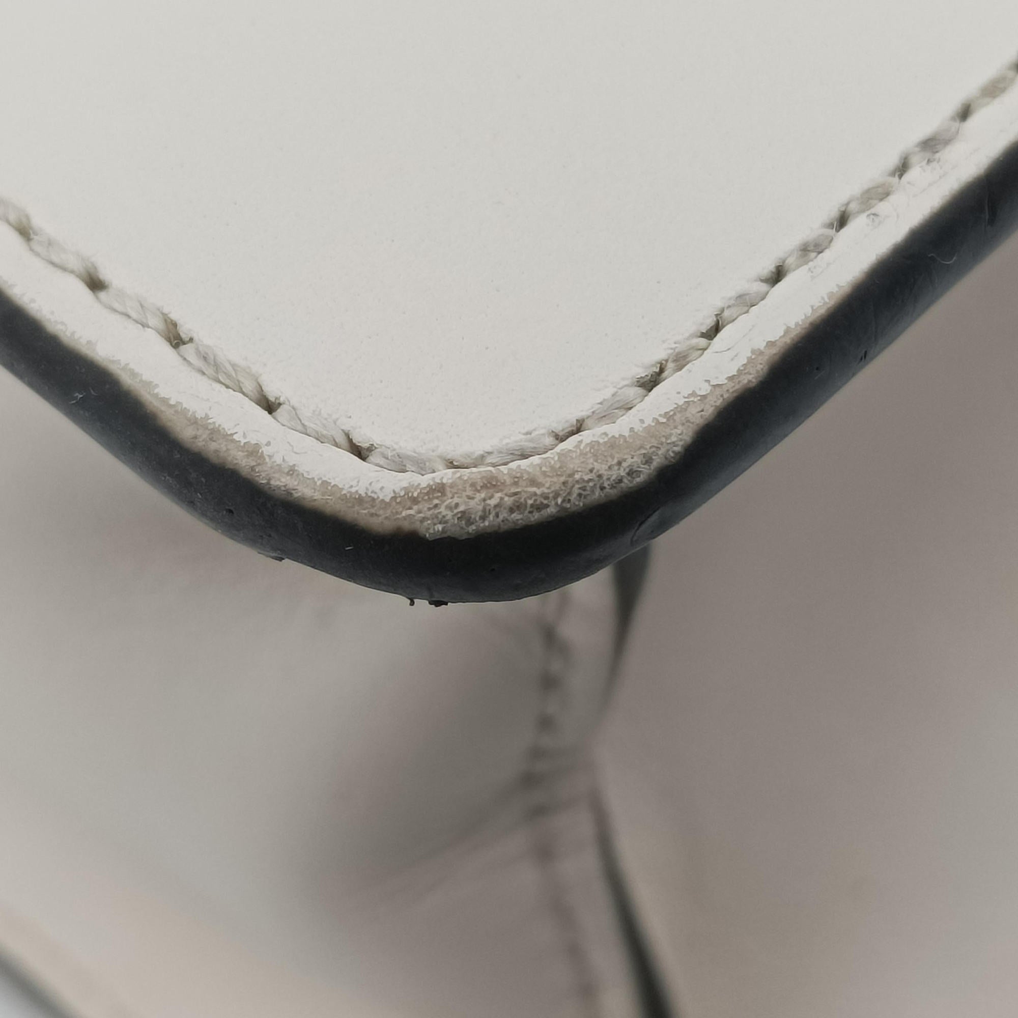 Pre-owned Gucci Sylvie Ivory×navy×red Leather 431666 shoulderbag | stylenewstar