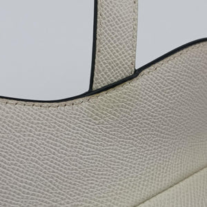 Pre-owned Christian Dior Saddle White Leather  handbag | stylenewstar