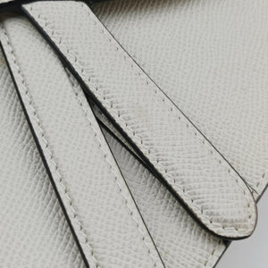 Pre-owned Christian Dior Saddle White Leather  handbag | stylenewstar