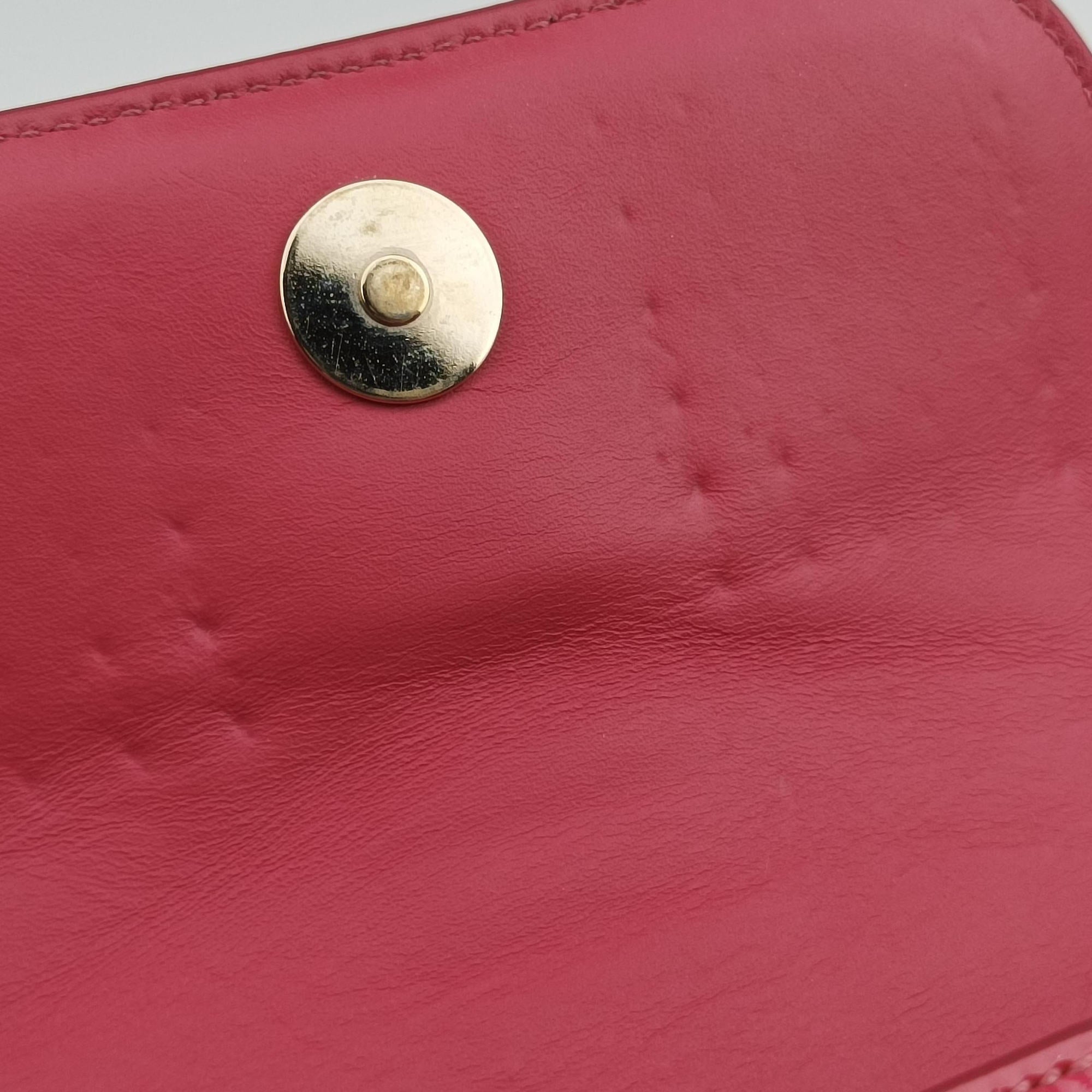 Vintage Christian Louboutin Sweet Charity Scarabe Spike Pink Leather  shoulderbag | stylenewstar