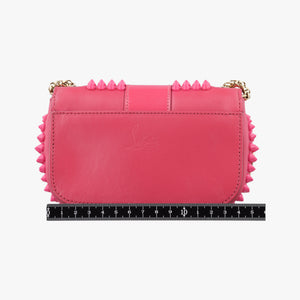 Vintage Christian Louboutin Sweet Charity Scarabe Spike Pink Leather  shoulderbag | stylenewstar