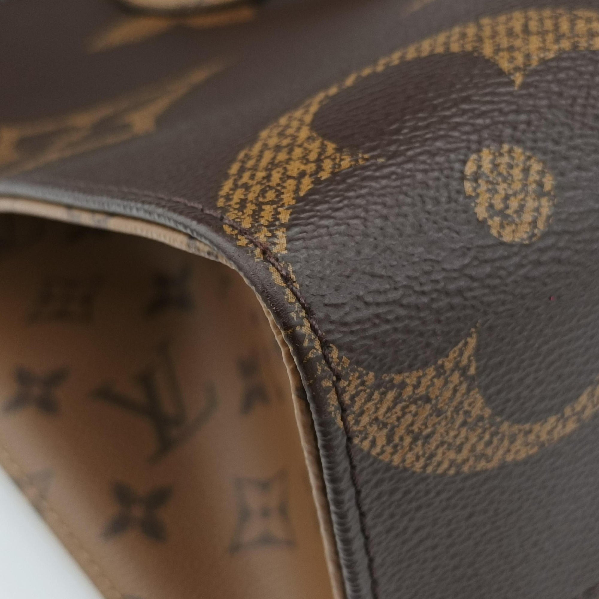 Pre-owned Louis Vuitton On the Go MM Monogram/Brown Monogram Canvas M45321 shoulderbag | stylenewstar