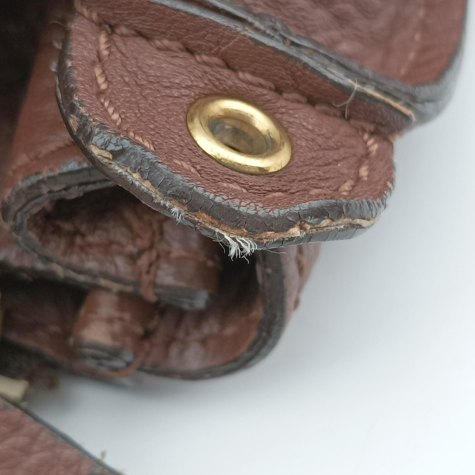 Pre-owned Chloe Mercy Brown Leather  shoulderbag | stylenewstar
