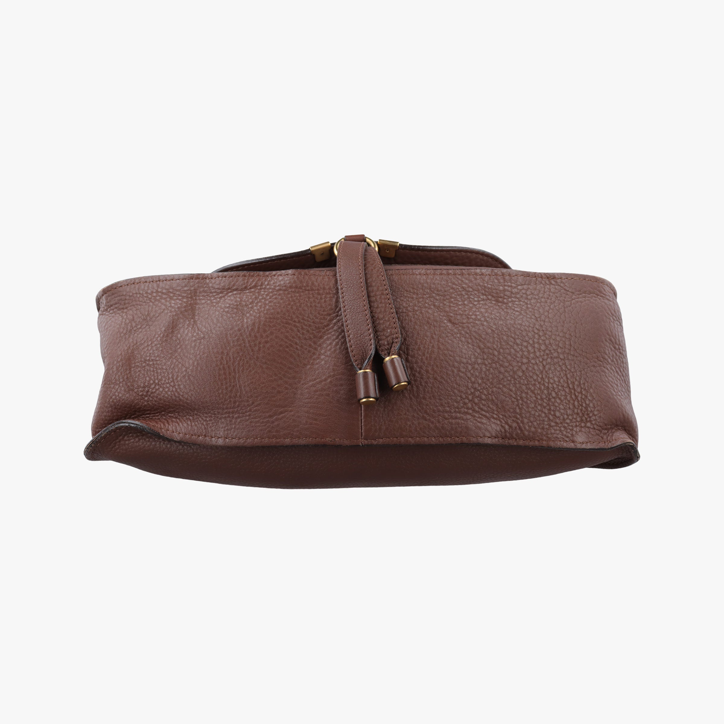 Pre-owned Chloe Mercy Brown Leather  shoulderbag | stylenewstar