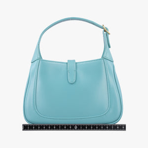 Secondhand Gucci JACKIE 1961 Blue Leather 637091 shoulderbag | stylenewstar