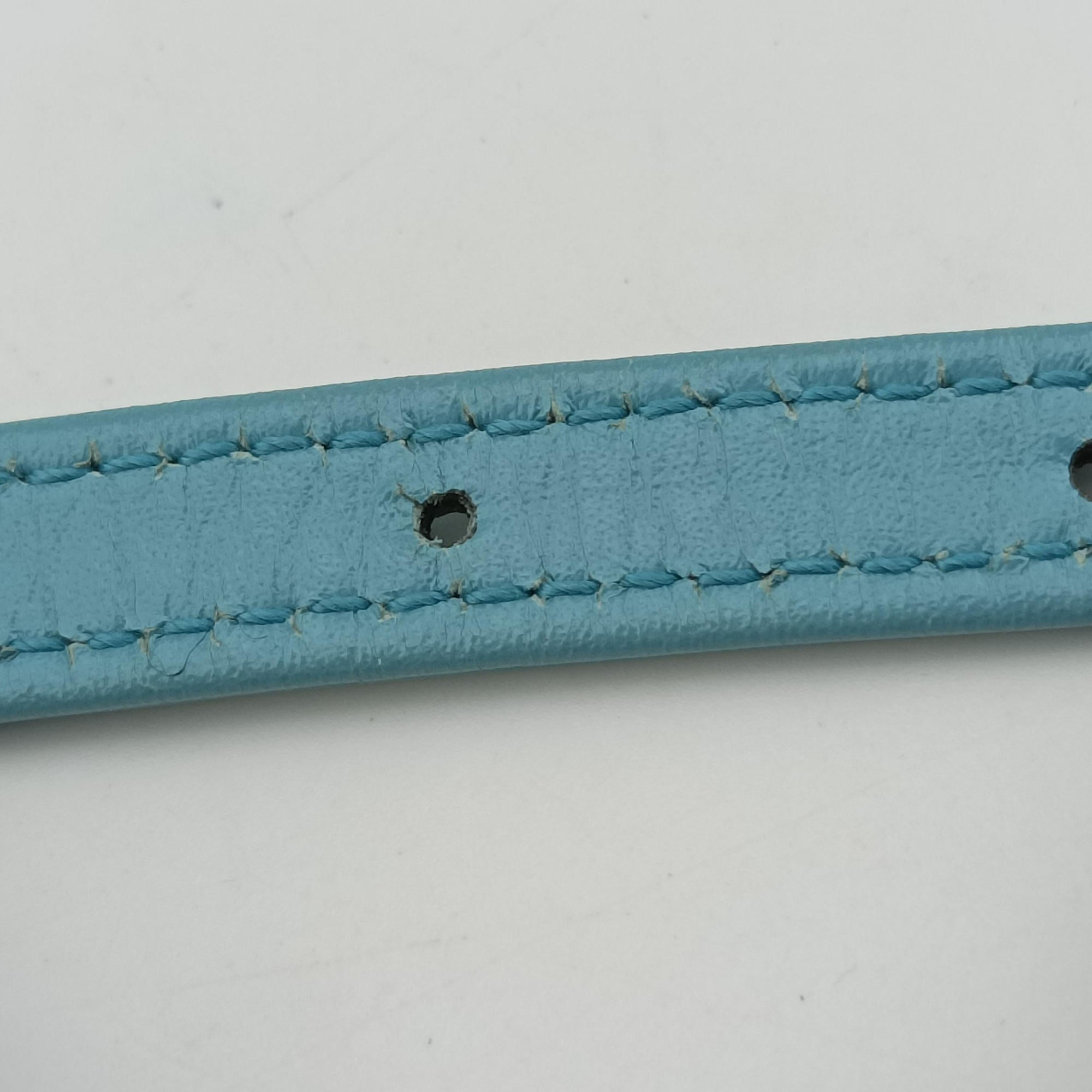 Secondhand Gucci JACKIE 1961 Blue Leather 637091 shoulderbag | stylenewstar