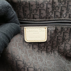 Secondhand Christian Dior Gaucho Beige Leather  shoulderbag | stylenewstar