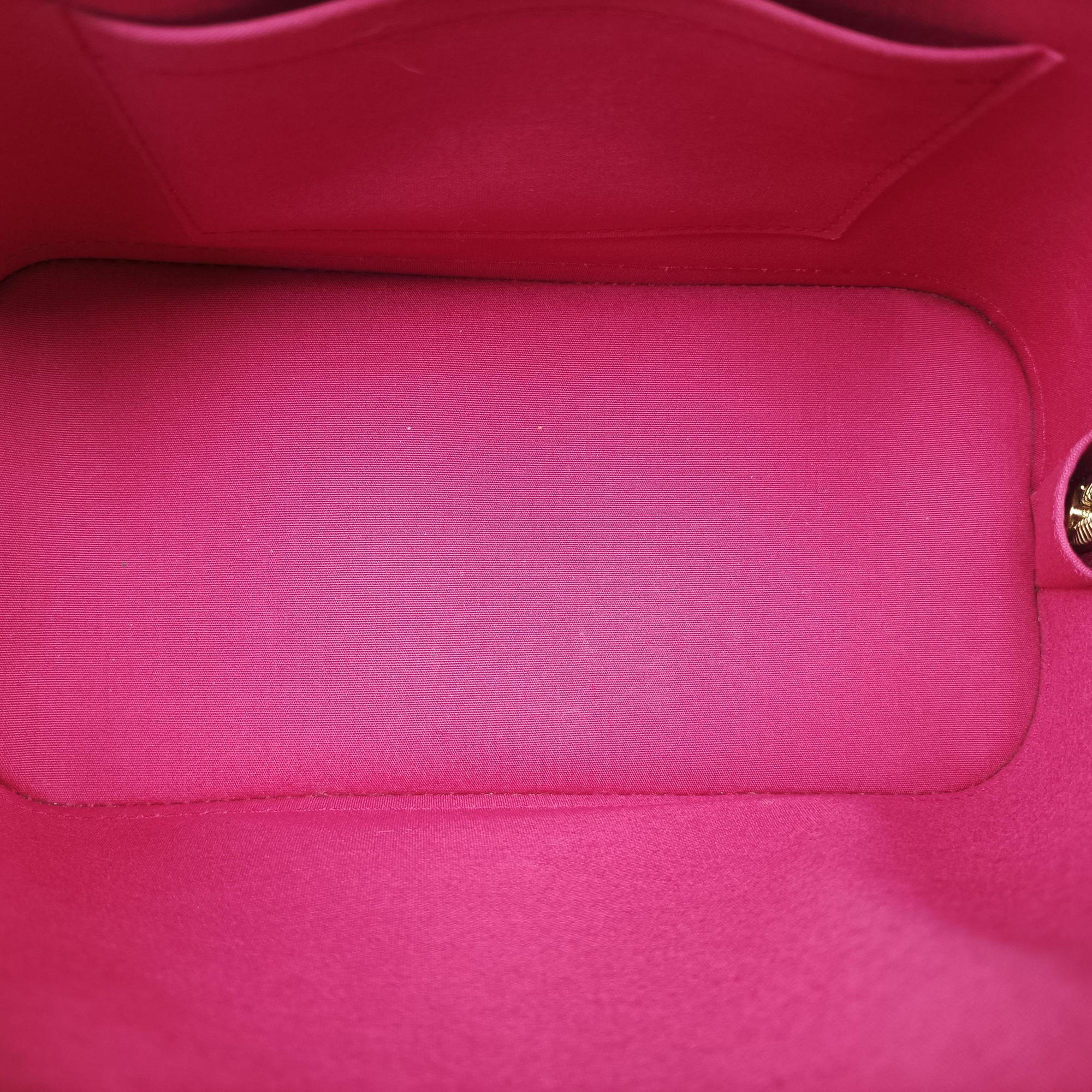 Pre-owned Louis Vuitton Alma BB pomme d'amour Monogram Vernis M91606 shoulderbag | stylenewstar
