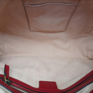 Secondhand Gucci GG Marmont Black×red Leather 498109 shoulderbag | stylenewstar