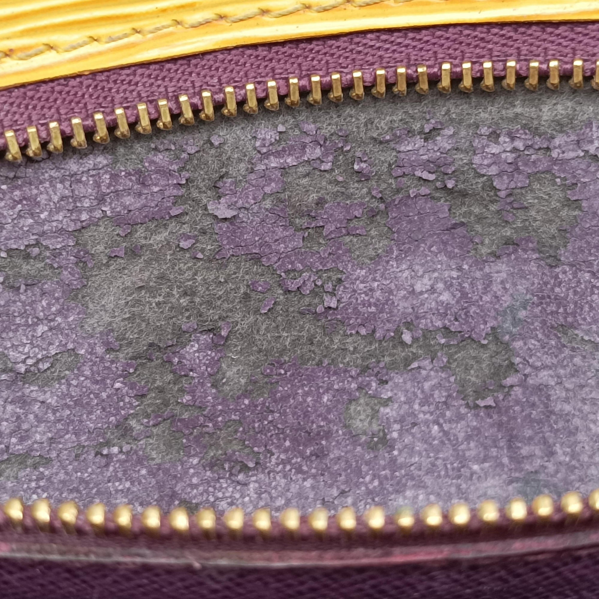 Pre-owned Louis Vuitton MONCEAU 28 Tassil Yellow Epi M52129 handbag | stylenewstar