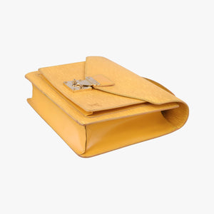 Pre-owned Louis Vuitton MONCEAU 28 Tassil Yellow Epi M52129 handbag | stylenewstar
