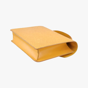 Pre-owned Louis Vuitton MONCEAU 28 Tassil Yellow Epi M52129 handbag | stylenewstar