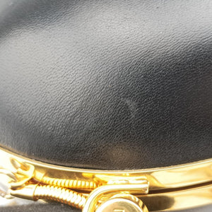 Secondhand Yves Saint Laurent Love Box Heart Black Leather 466212 shoulderbag | stylenewstar