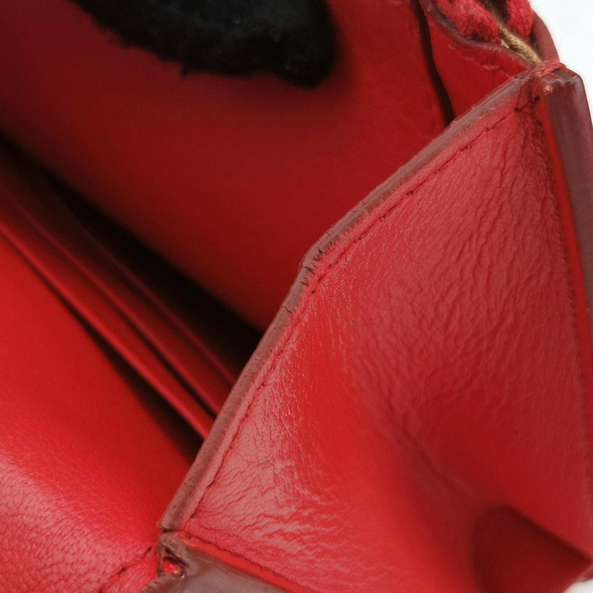 Vintage Givenchy Star Animation Red Leather  shoulderbag | stylenewstar
