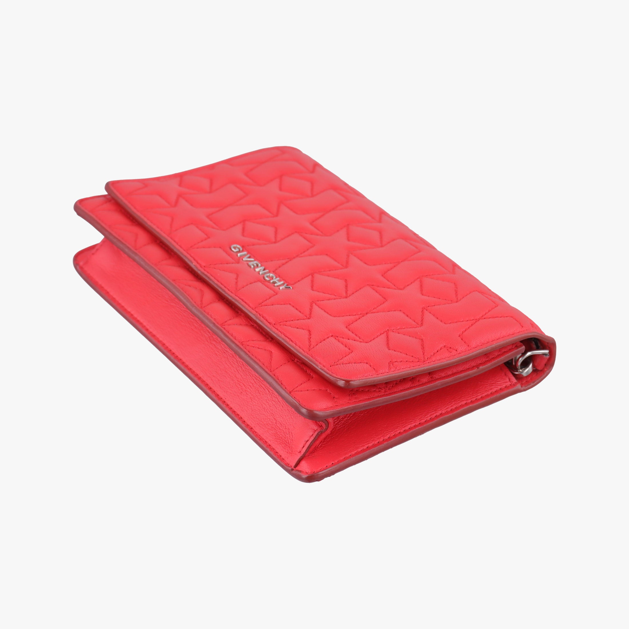 Vintage Givenchy Star Animation Red Leather  shoulderbag | stylenewstar