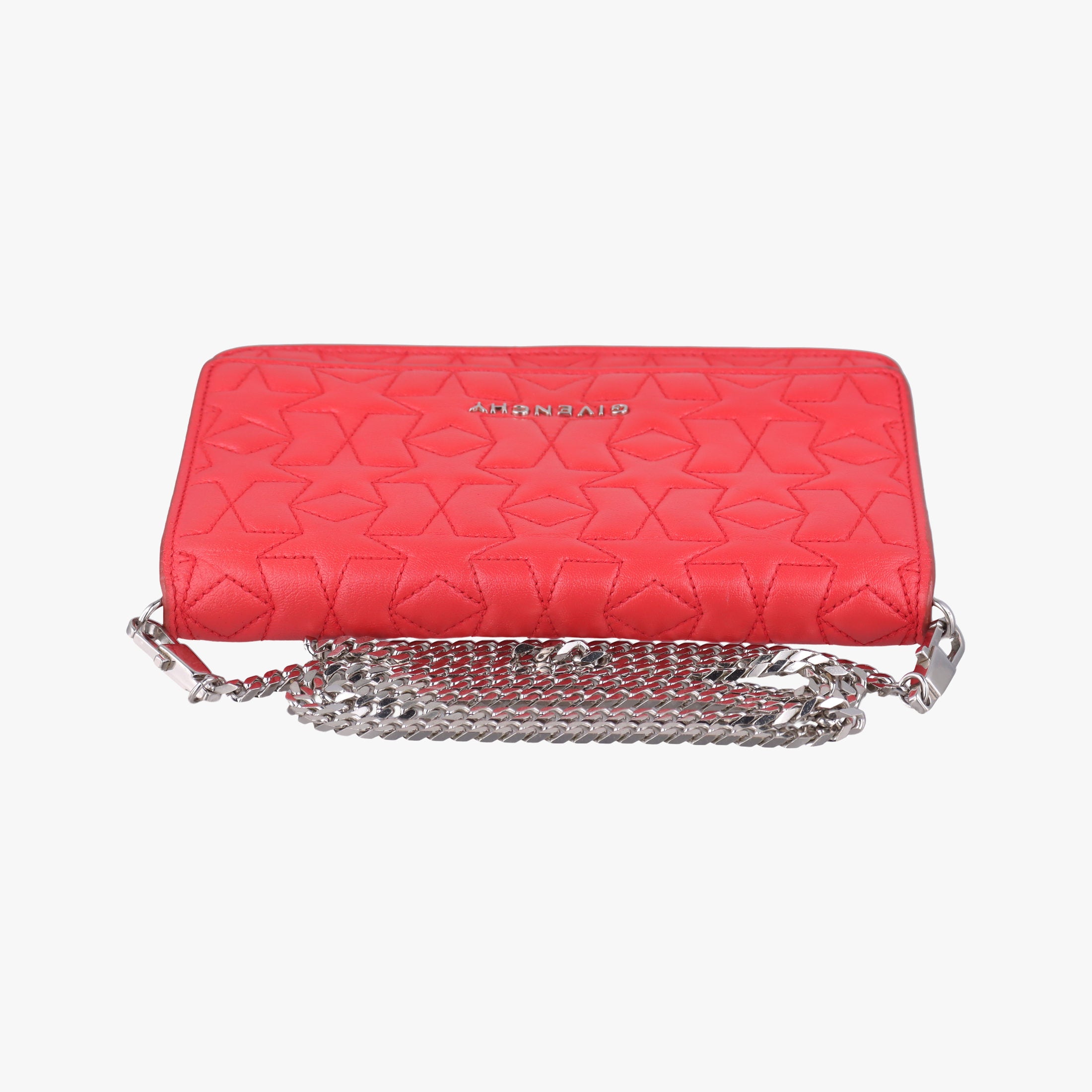 Vintage Givenchy Star Animation Red Leather  shoulderbag | stylenewstar