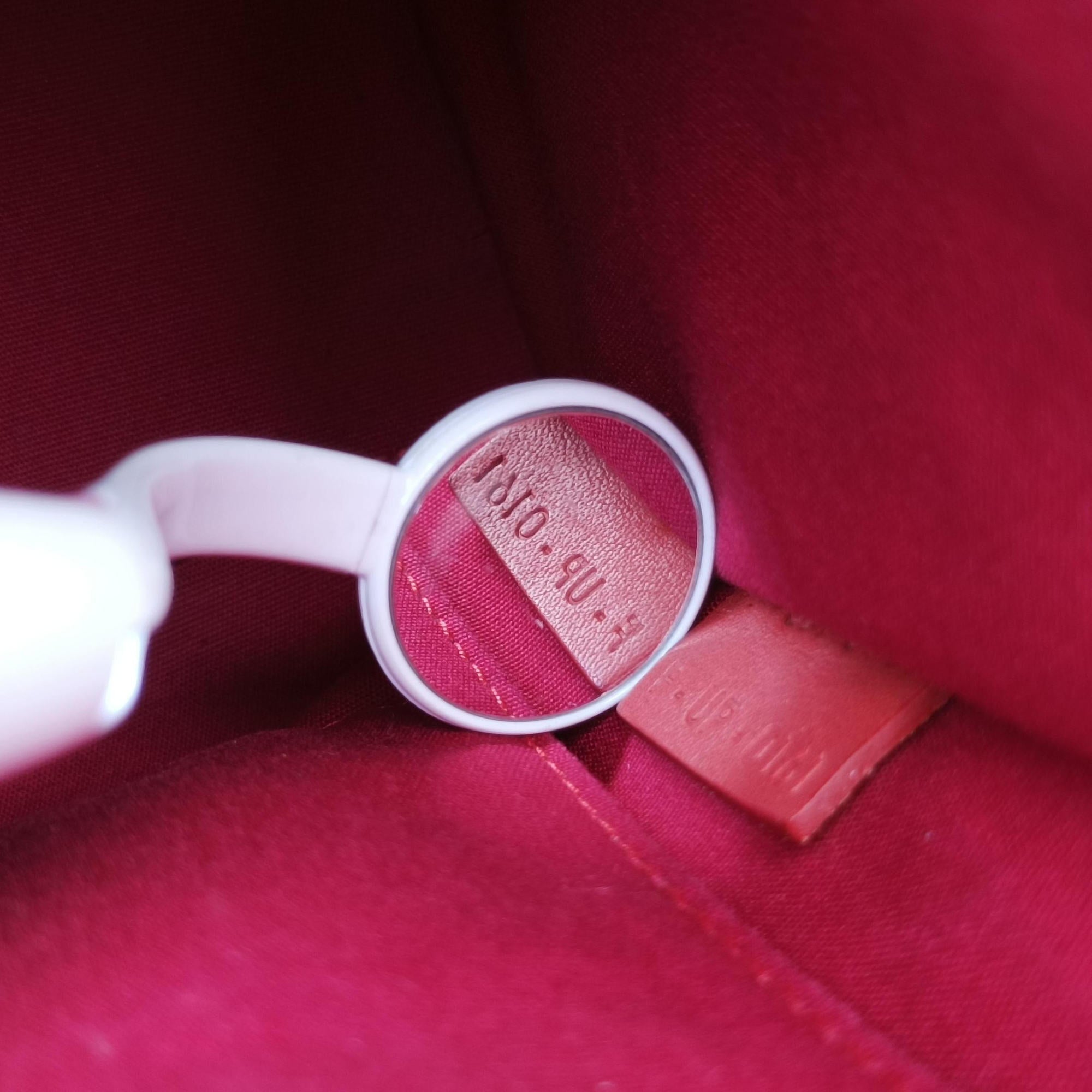 Vintage Celine Luggage Mini Shopper Red Leather  handbag | stylenewstar
