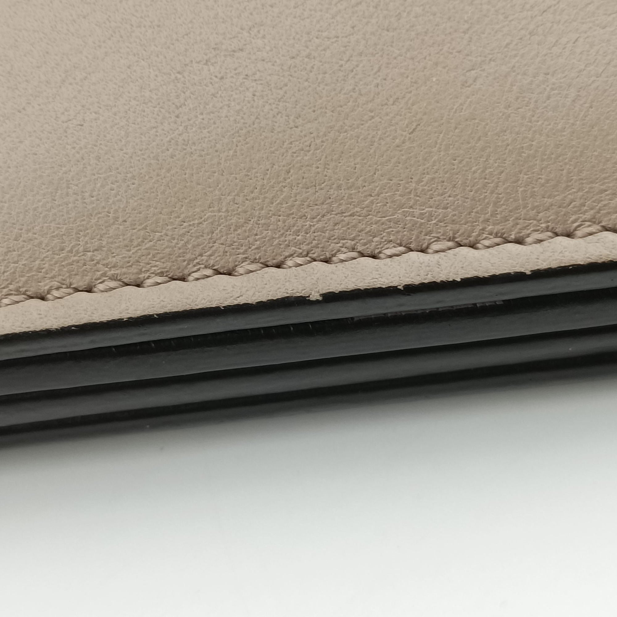 Pre-owned Chloe FAYE Beige Suede × leather  shoulderbag | stylenewstar