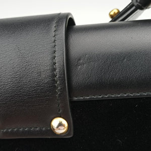 Pre-owned Prada Pionniere Black Leather 1BD074 shoulderbag | stylenewstar